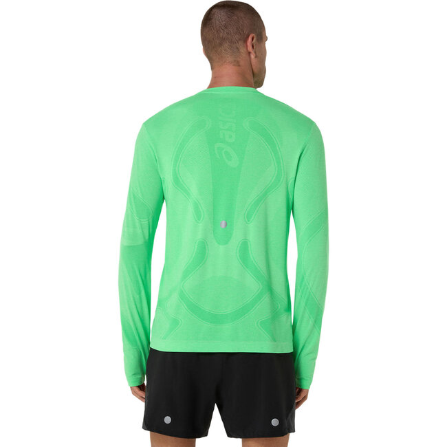 ASICS ROAD SEAMLESS LS TOP - Vital Green/Illuminate Green