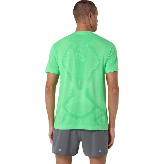 ASICS Road Seamless SS Top - VitalGreen/ Iluminate
