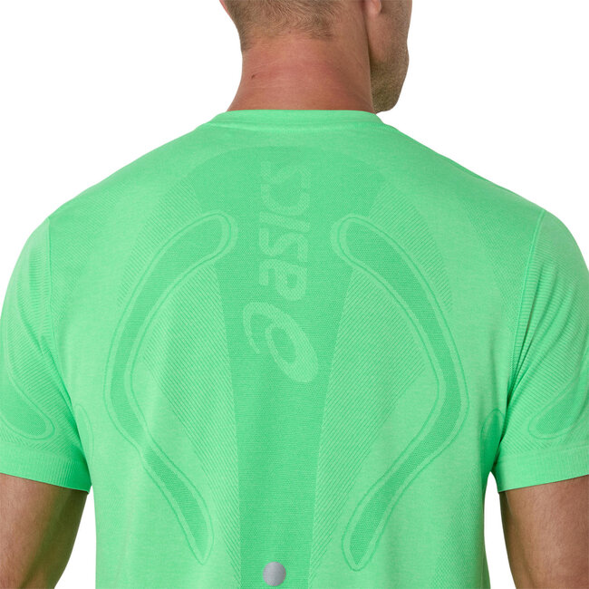 ASICS Road Seamless SS Top - VitalGreen/ Iluminate