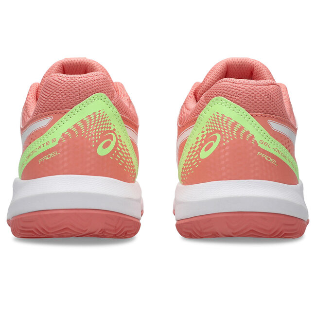 ASICS Gel-Dedicate 8 PADEL GS - Guava/White