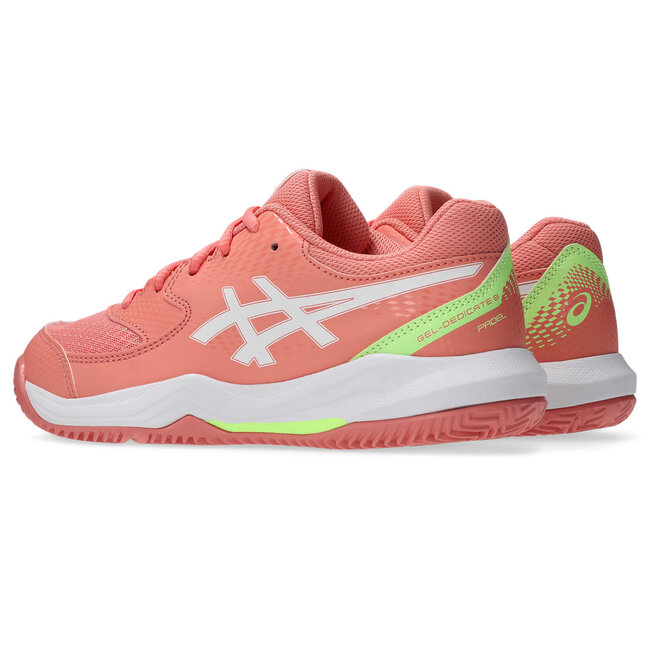ASICS Gel-Dedicate 8 PADEL GS - Guava/White