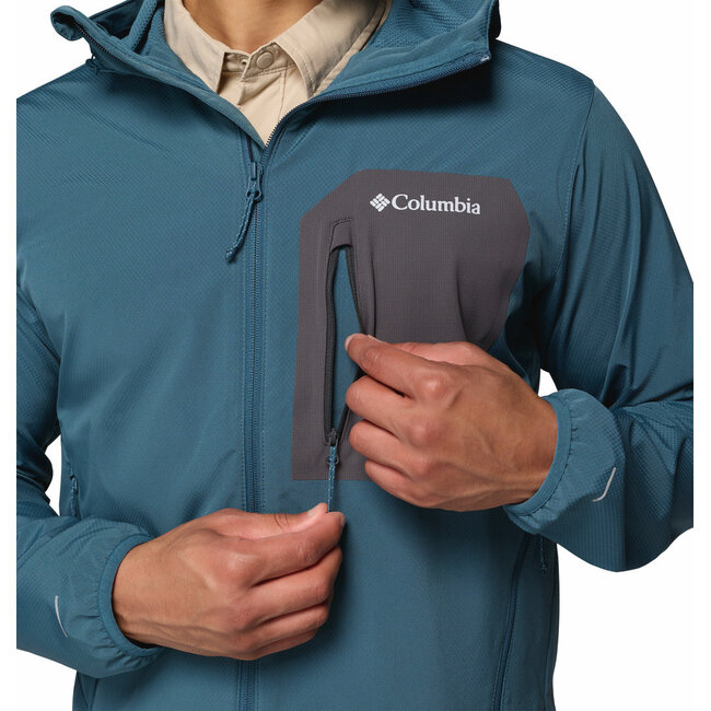 COLUMBIA Tall Heights III Soft-Shell - Everblue, Shark