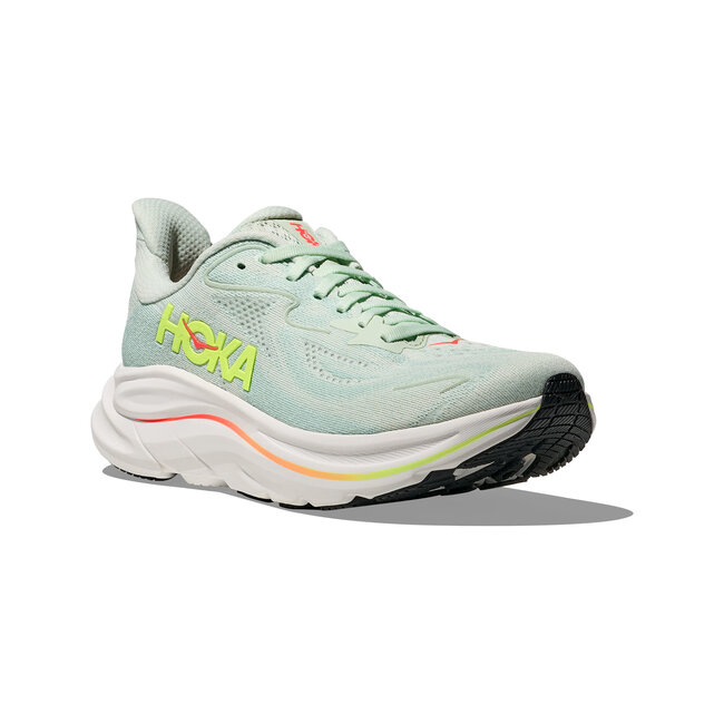 HOKA Clifton 10  W - SeaGlass/Neon