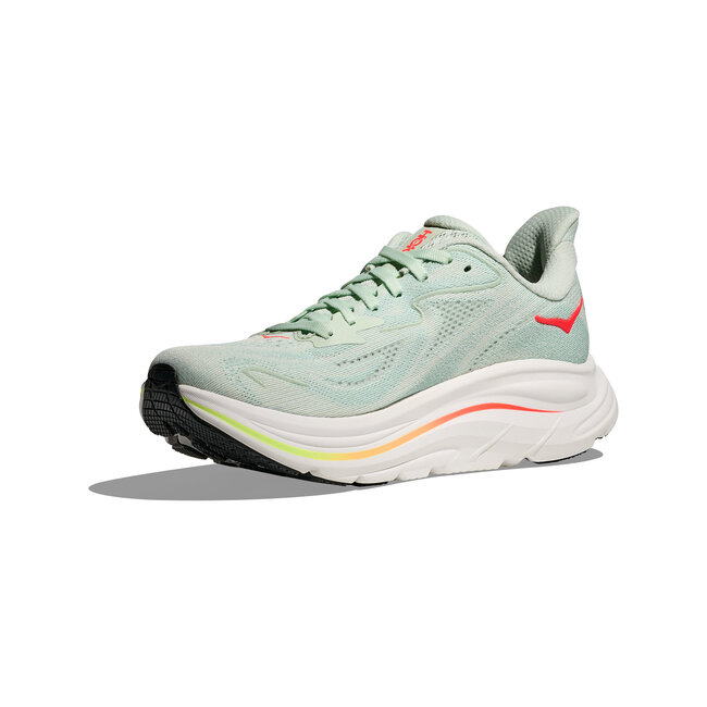 HOKA Clifton 10  W - SeaGlass/Neon