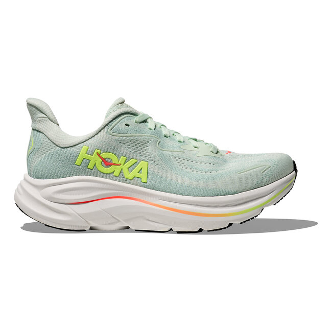 HOKA Clifton 10  W - SeaGlass/Neon