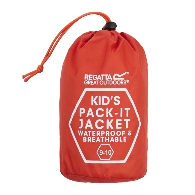 REGATTA Kid Pack It Jacket III - Rusty Orange