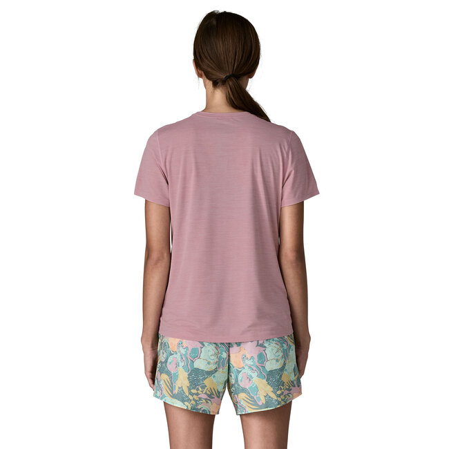 PATAGONIA W's Cap cool Ultra Shirt - Violet X-Dye