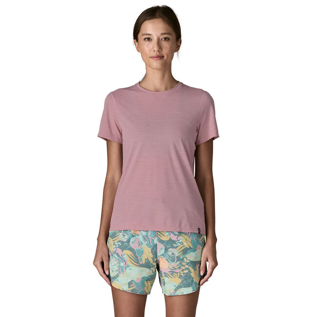 PATAGONIA W's Cap cool Ultra Shirt - Violet X-Dye