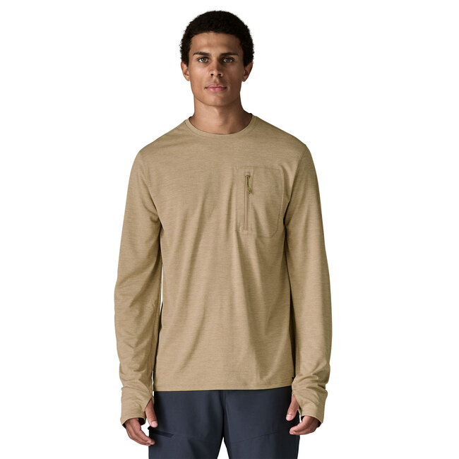 PATAGONIA M's Cap Cool Sun L/S - Light Seabird