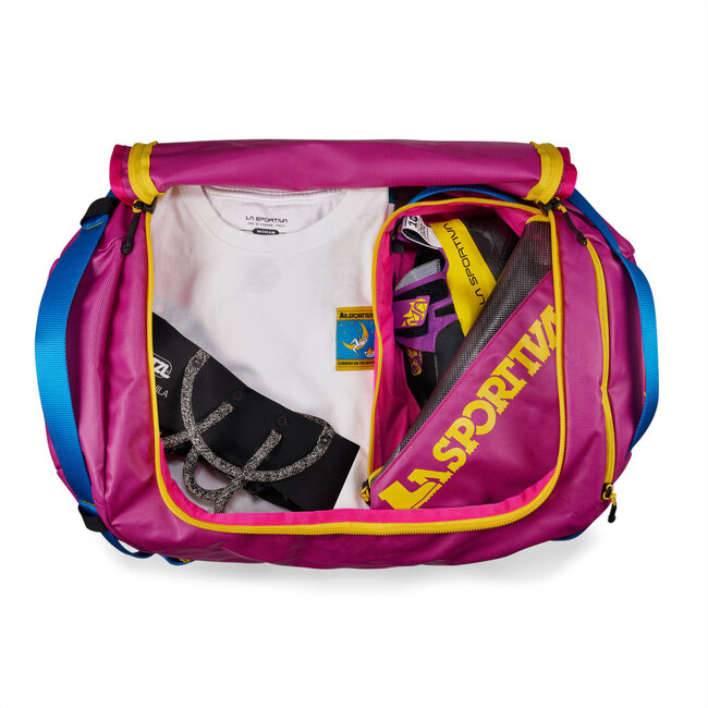 LA SPORTIVA Nomad Duffel Bag 40L - Fucsia/Giallo