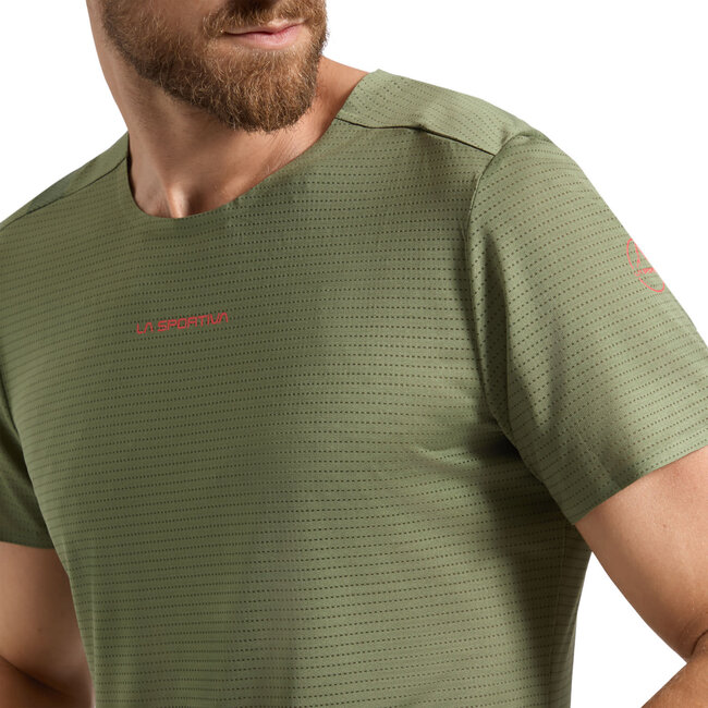 LA SPORTIVA Pure T-Shirt - Cypress/Red