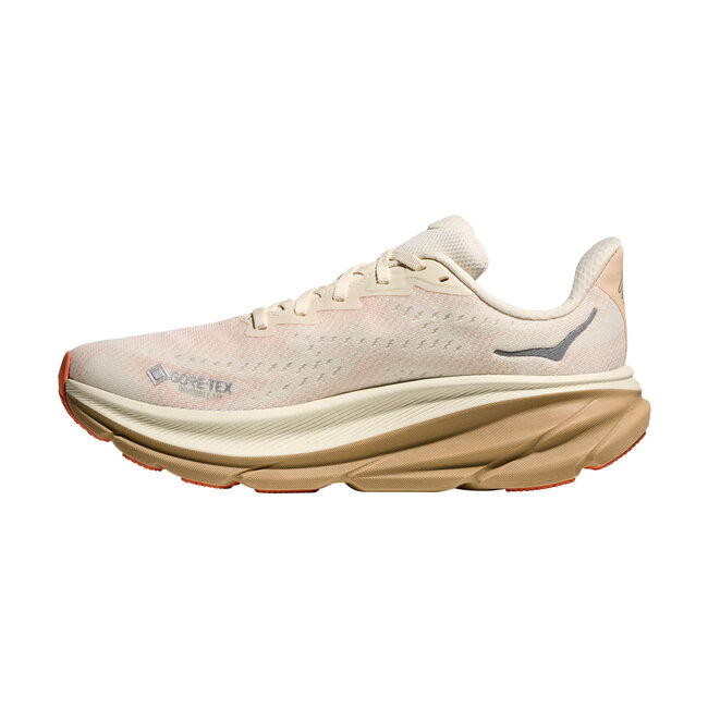 HOKA Clifton 9 GTX  W - Eggshell/Khaki