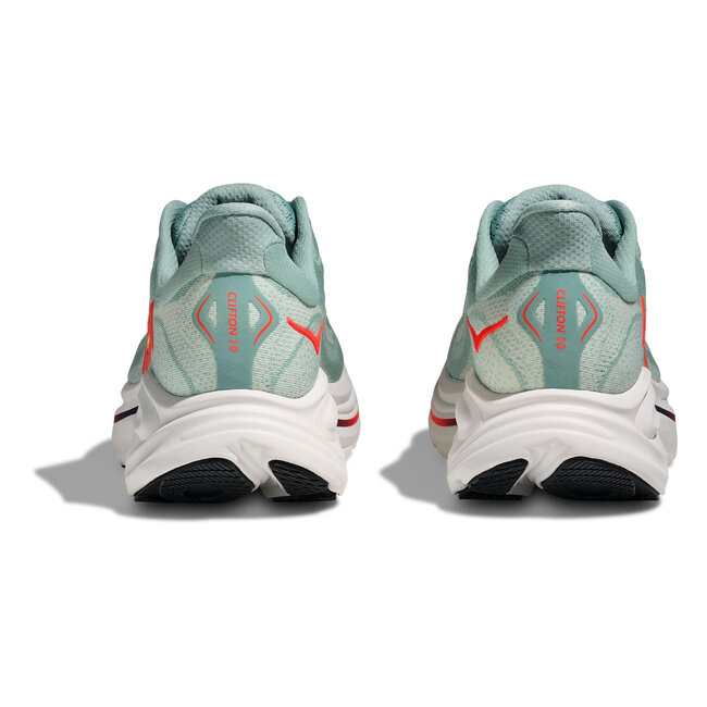HOKA Clifton 10 - SageNeon Flame