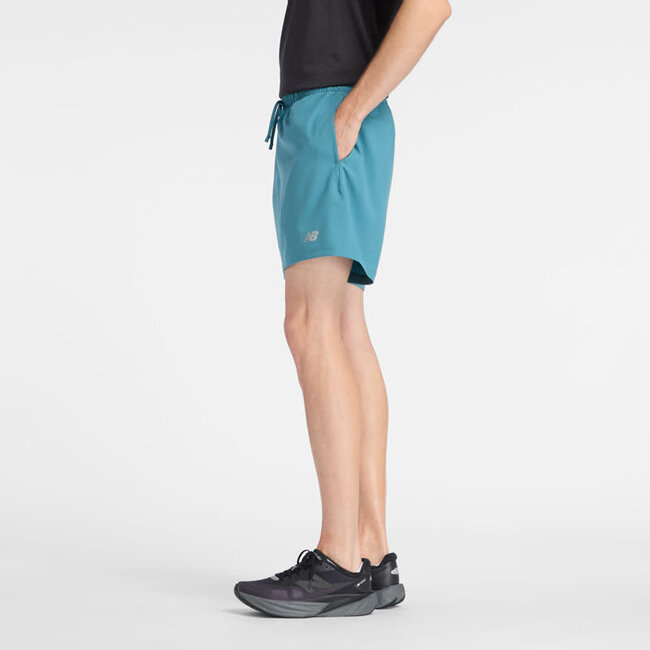 NEW BALANCE M's Essentials Short 5" - Teal