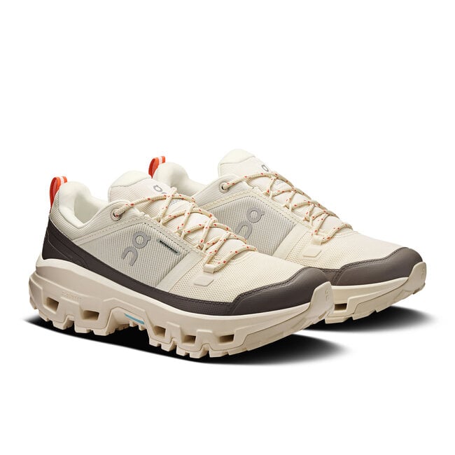 ON Cloudrock Low Waterproof W- Ivory/Ivory