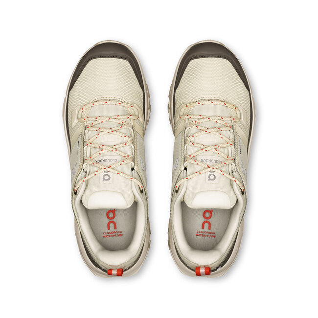 ON Cloudrock Low Waterproof - Ivory/Ivory