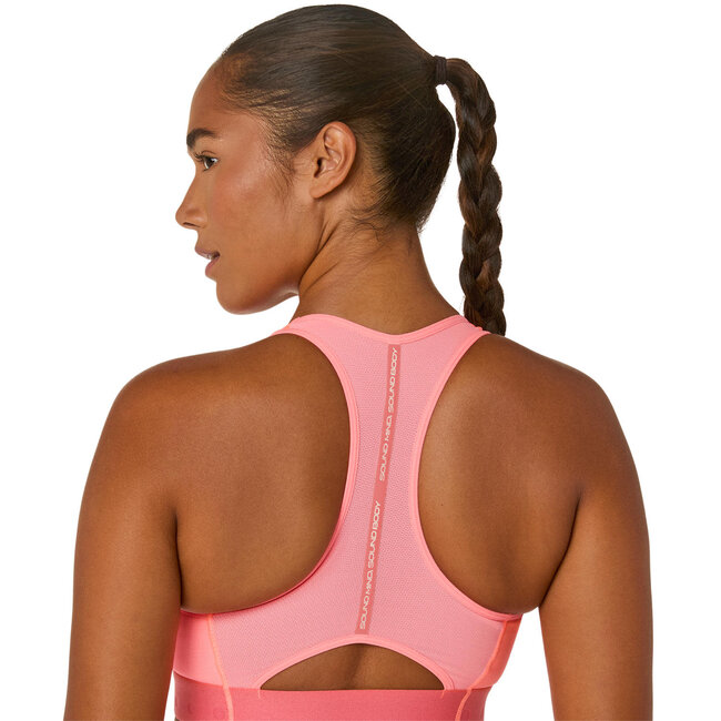 ASICS Road Compression Bra  W - Sun Coral