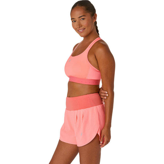 ASICS Road Compression Bra  W - Sun Coral