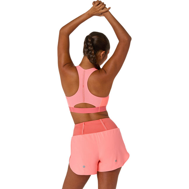 ASICS Road Compression Bra  W - Sun Coral