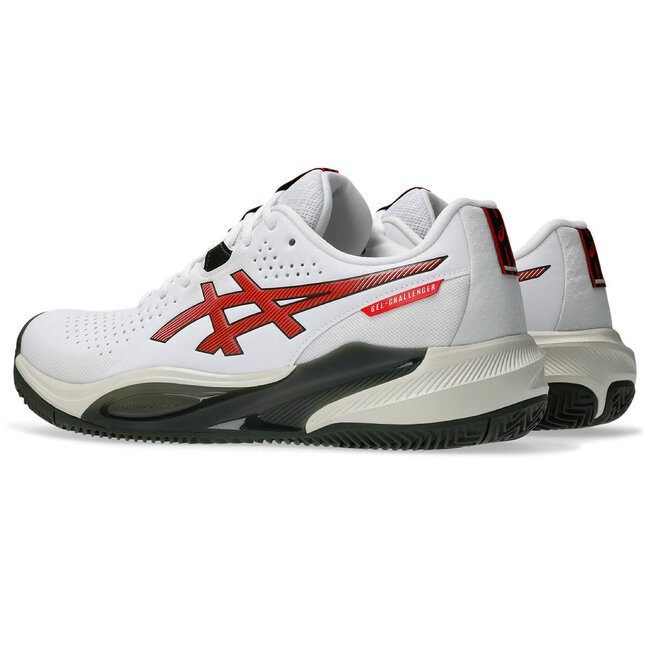 ASICS  Gel-Challenger 15 CLAY - White/Tomato