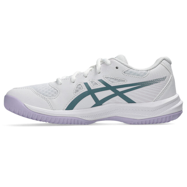 ASICS Upcourt 6 GS - White/FoggyTeal