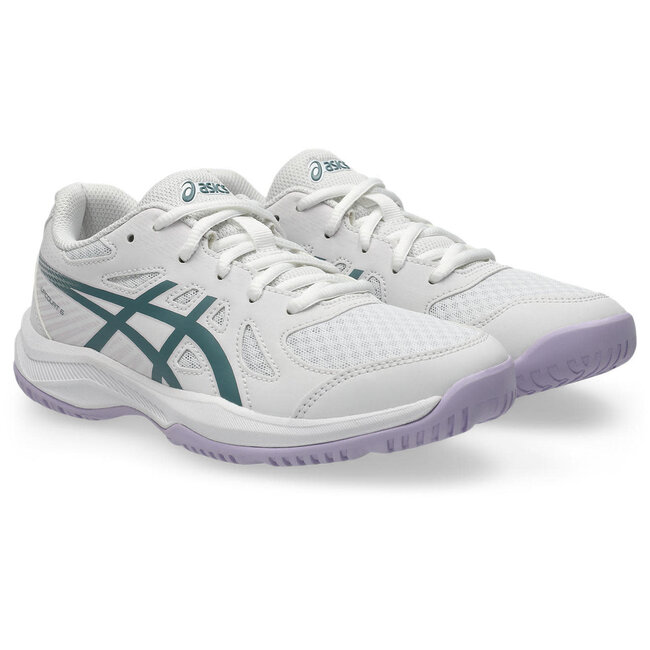 ASICS Upcourt 6 GS - White/FoggyTeal