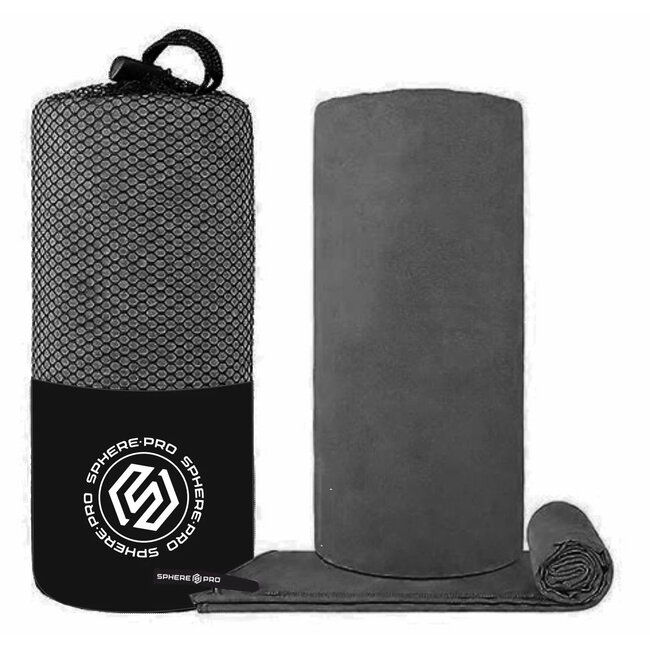SPHERE PRO Toalla Sport 120x60cm - Gris