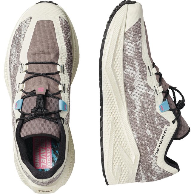 SALOMON AERO GLIDE 4 GRVL - Vanila/Black