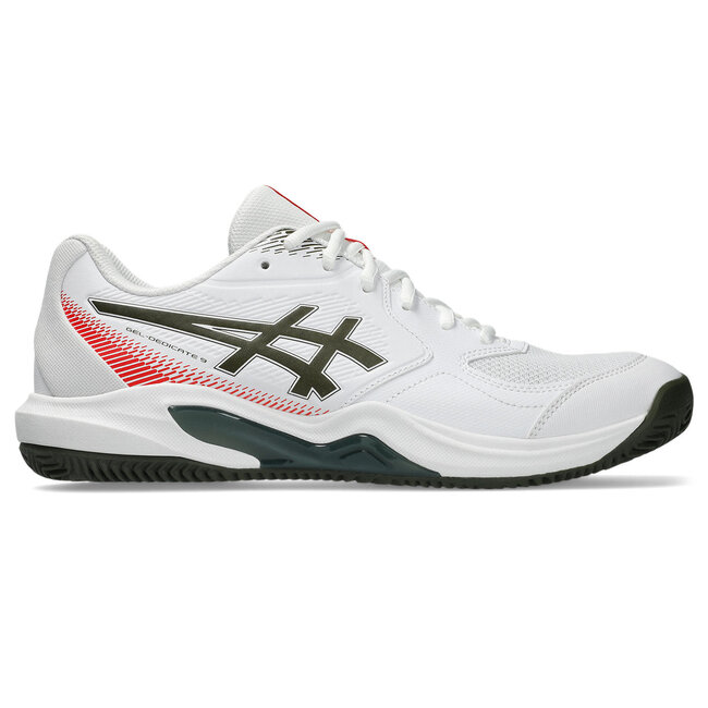 ASICS Gel Dedicate 9 CLAY - White/Khaki