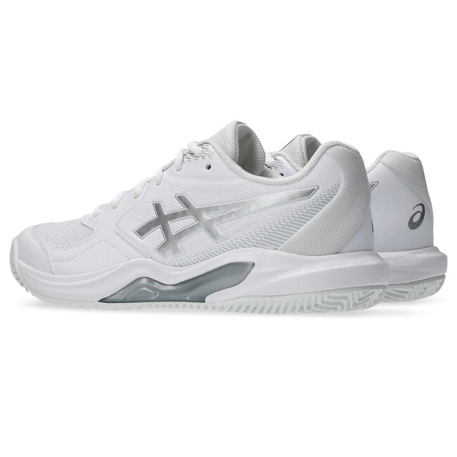 ASICS Gel Dedicate 9 W CLAY - White/Silver