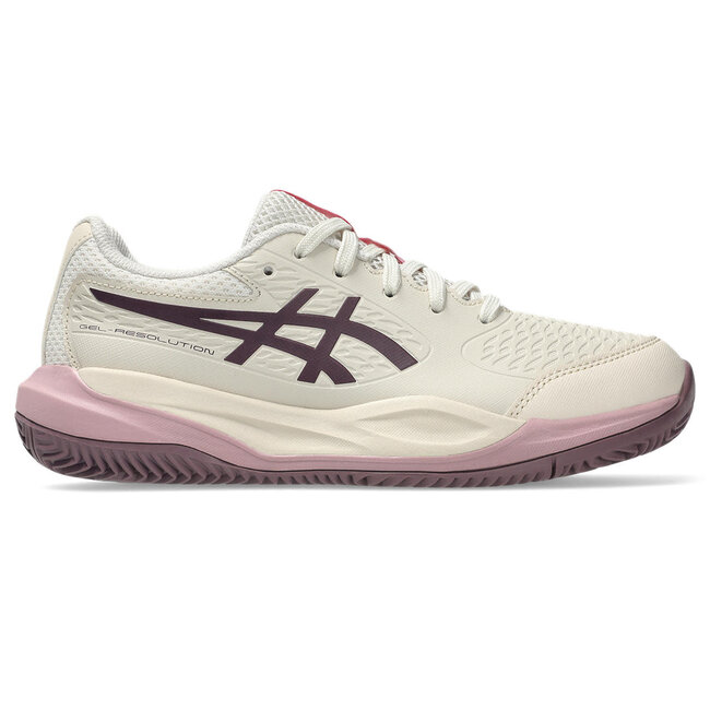 ASICS Gel-Resolution X Clay GS - Oat/Aubergine