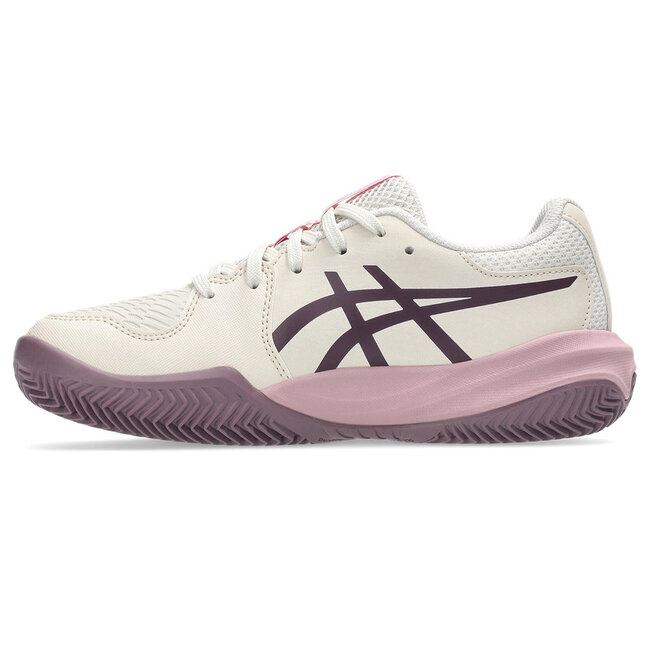 ASICS Gel-Resolution X Clay GS - Oat/Aubergine