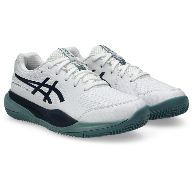 ASICS Gel-Resolution X Clay GS - White/Midnight