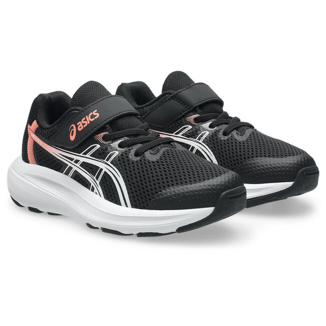 ASICS Contend 10 PS - Black/Sun Coral