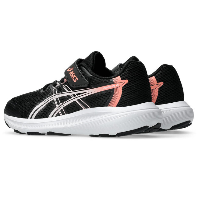 ASICS Contend 10 PS - Black/Sun Coral