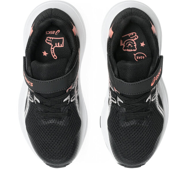 ASICS Contend 10 PS - Black/Sun Coral