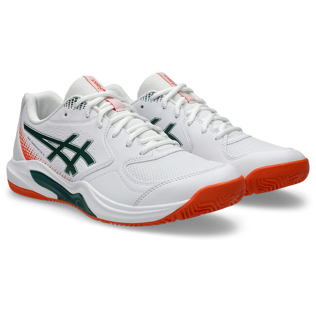 ASICS Gel Dedicate 9 PADEL - White/Jewel Green