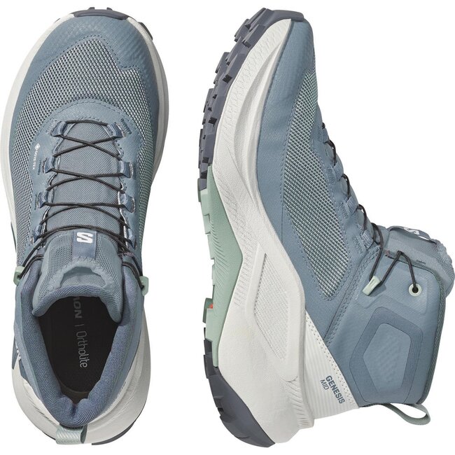 SALOMON Genesis Mid GTX W - Grisaille/Green Milieu
