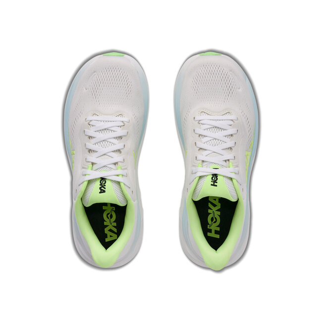 HOKA W Clifton 11 - Frost/Neon Yuzu