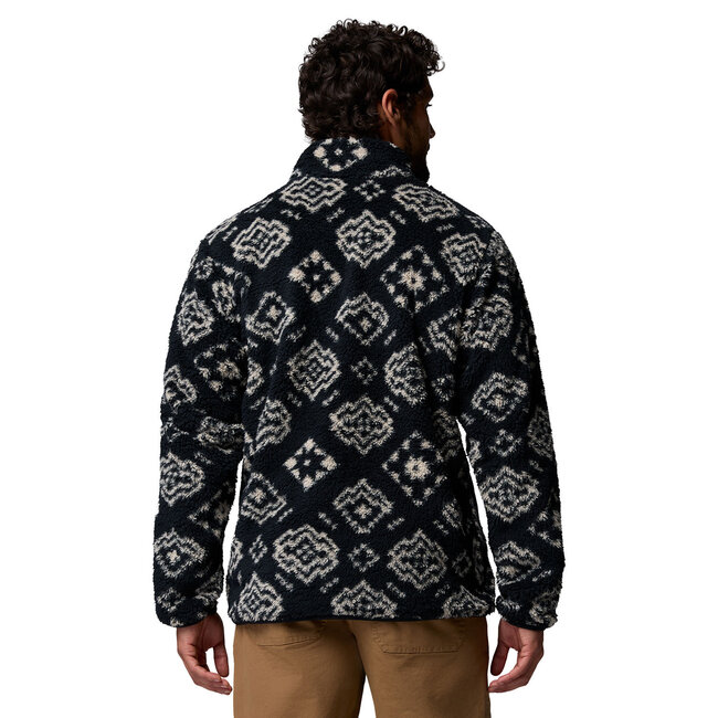 COLUMBIA Rugged Ridge™ High Pile Half Zip - Black Checked O