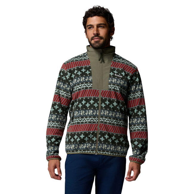 COLUMBIA Sequoia Grove™ II FZ Printed Fleece - Greenscape Wiza