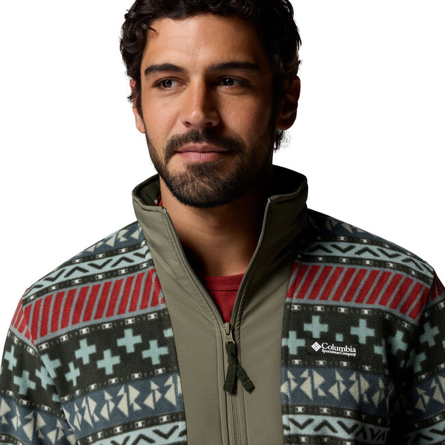 COLUMBIA Sequoia Grove™ II FZ Printed Fleece - Greenscape Wiza