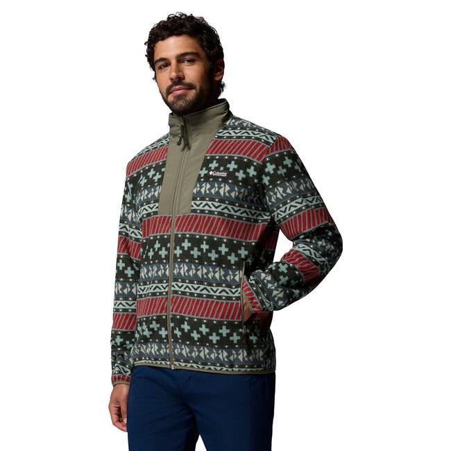 COLUMBIA Sequoia Grove™ II FZ Printed Fleece - Greenscape Wiza
