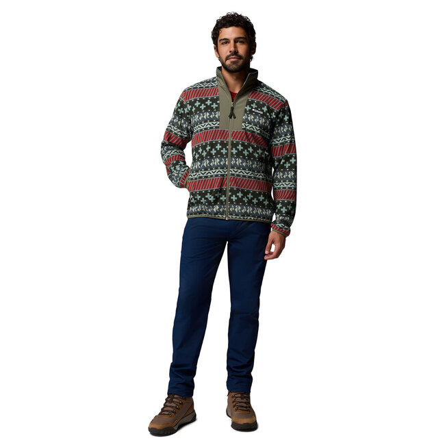 COLUMBIA Sequoia Grove™ II FZ Printed Fleece - Greenscape Wiza