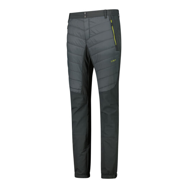 CMP Man Hybrid Mountain Primaloft Pant - Black/Pine