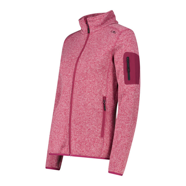 CMP Knitted Melange Fleece W -  Amaranto/Soft