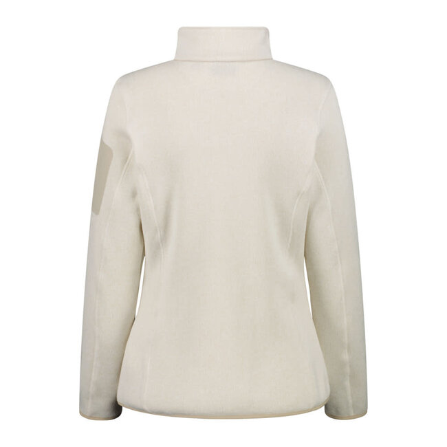 CMP Knitted Melange Fleece W -  Bianco/Gesso