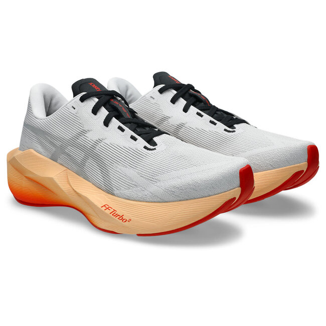 ASICS Novablast 6 - White/Orange Glow