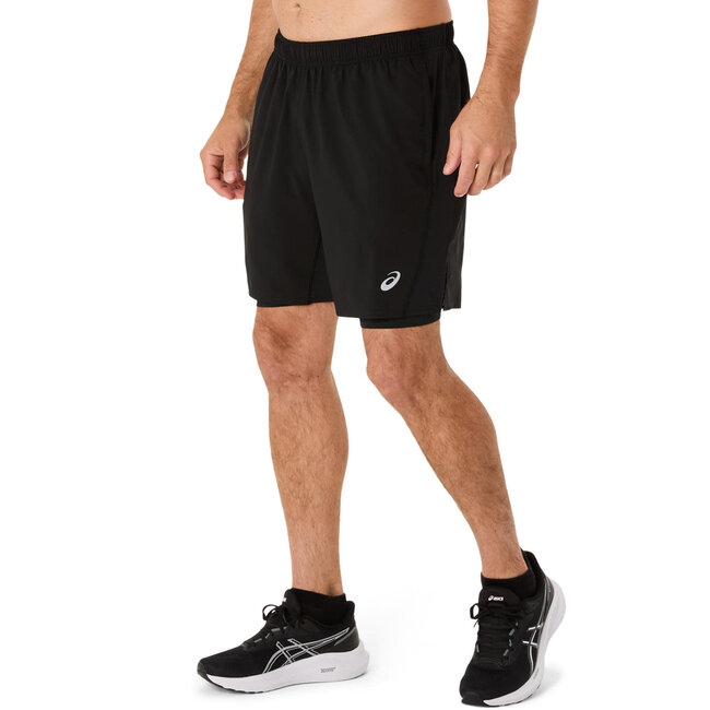 ASICS 2in1 Road 7in Short - Black