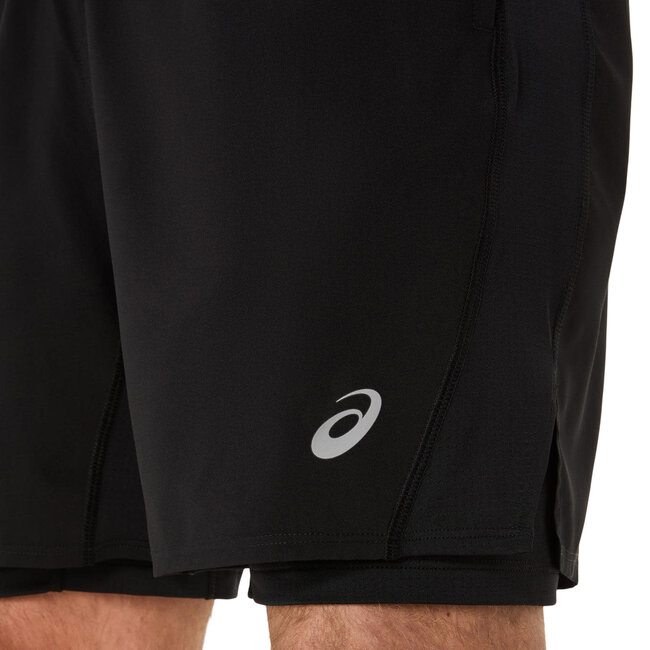 ASICS 2in1 Road 7in Short - Black